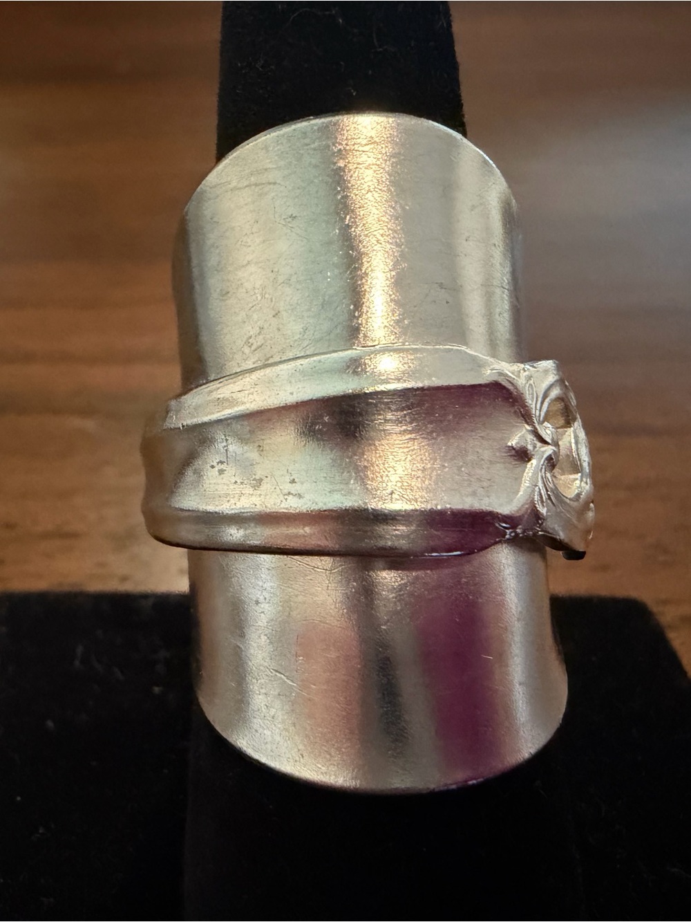 Eternally Yours Saddle Spoon Ring